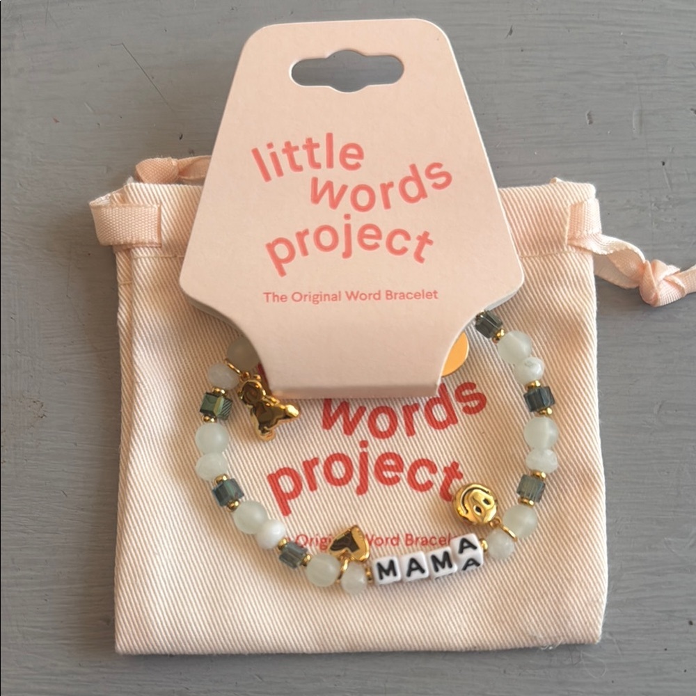 Little Words Project 'Mama' Beaded Bracelet